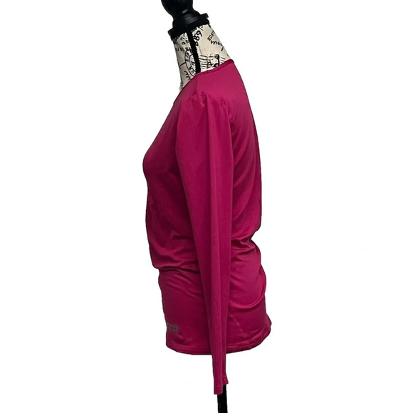 TCA Women's Stamina Long Sleeve Lightweight Running Top Pink Athleisure L Sporty - Picture 4 of 8